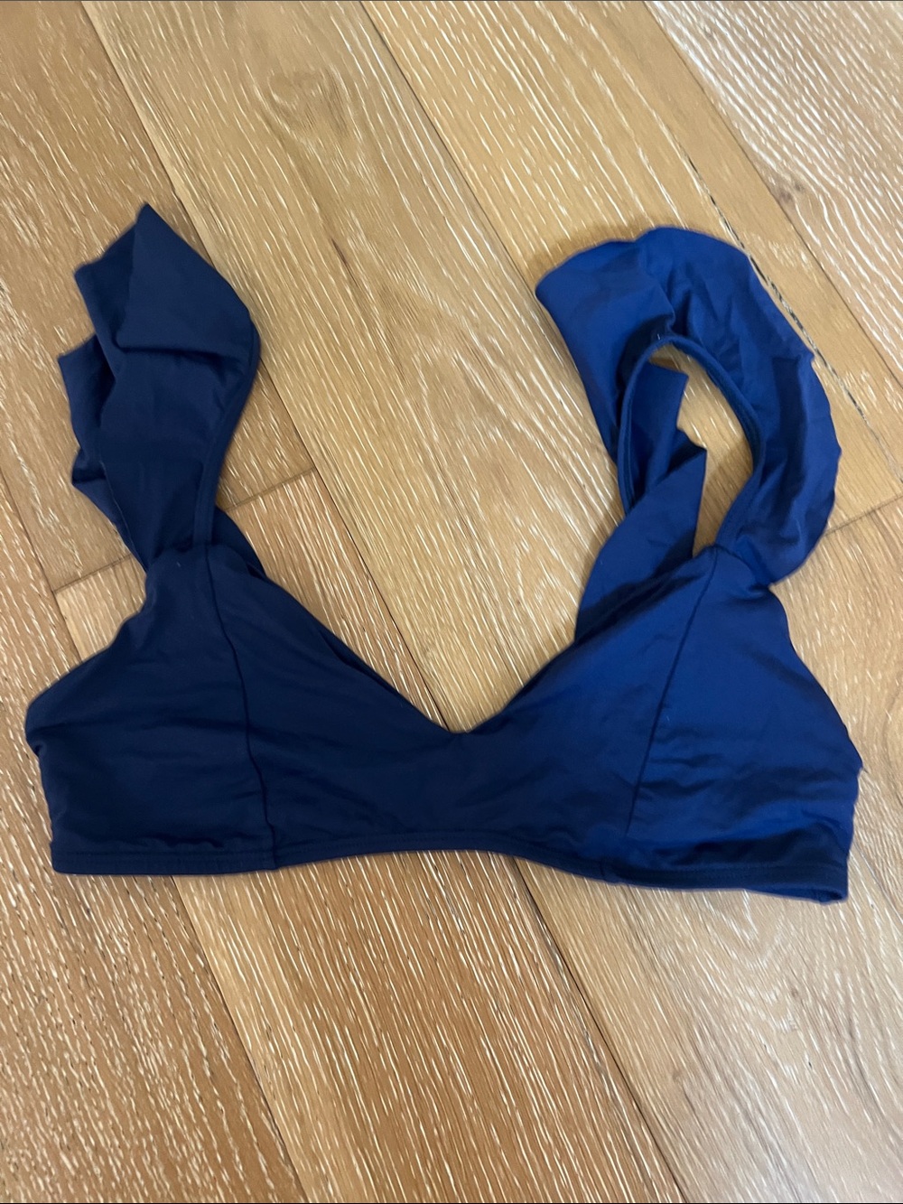 LSpace Harper Navy Blue Swim Top